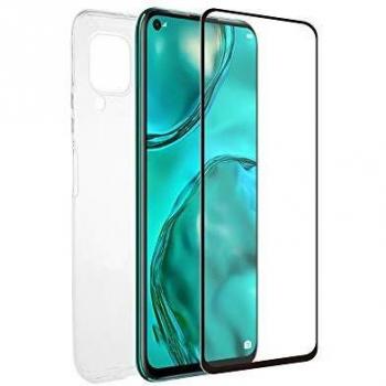 Muvit Huawei P40 Lite Black Soft Silicone Case