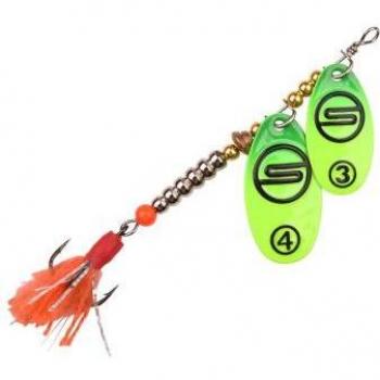 Spro Splash Double Tour Flambeau Tigre 10 cm (9 g) Cuillière Tournante