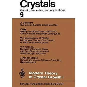 Modern Theory of Crystal Growth I