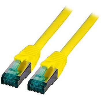 Cavo di Rete Patch in Rame Cat. 6A Giallo SFTP 20m