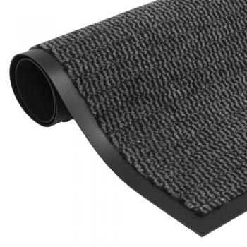 Zerbino Trapuntato Antracite 60x180 cm