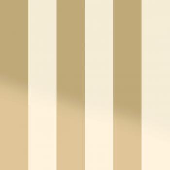Bold Stripe Cream Gold Metallic Shimmer Wallpaper Feature Dillan