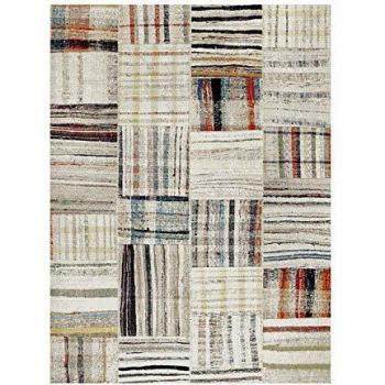 Tapis de salon Beige 160x230 cm - Modèle Morocco