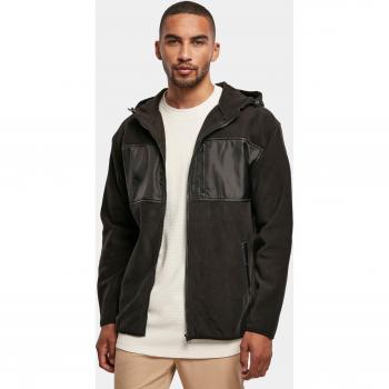 Urban Classics Herren Microfleecejacke mit Kapuze