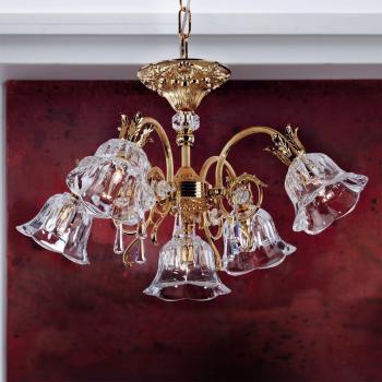 ORION Kaisa Five-Bulb Chandelier in Gold