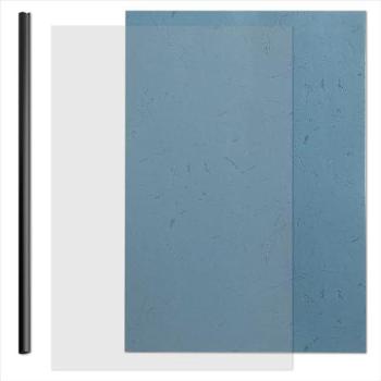 Ensemble de Reliure A4 ACROPAQ - 5 Baguettes Transparentes - Capacité 60 Feuilles