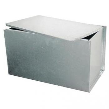 Vaso di espansione in acciaio inox 40lt con coperchio
