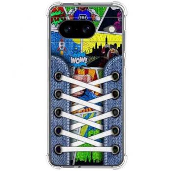 Protector Antigolpes en Silicona Pixel 8 5G – Estilo Zapatillas 14