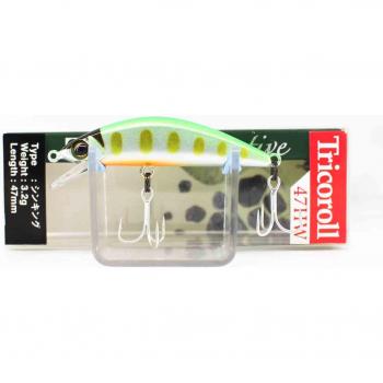 Timon Tricoroll 47 HW Lure Yamame Marrón con Cabeza de Pescado