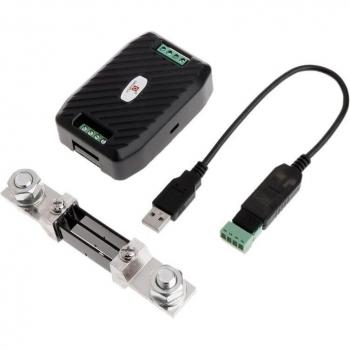 PZEM-017 DC Communication Box RS485 Interface 0-300V 300A Shunt with USB Cable
