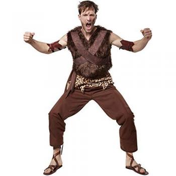 Ancient Tribe Leader Costume – Men’s – Brown – L