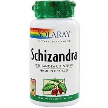 Solaray Schizandra 580 mg, 100 Kapseln