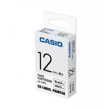 Papel Negro en Blanco 12 mm × 8 m – Caja Individual