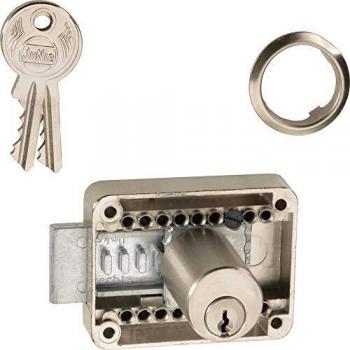 Cilindro a Catenaccio K.A.B. 2828 in Ottone Nichelato, Perni Varie 15‑40 mm