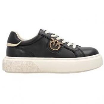 Sneakers Pinko Yoko in pelle nera per donna Taglia 40