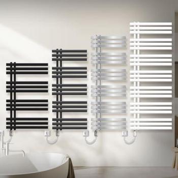 Scaldasalviette elettrico ECD Germany 1200 W, 600×1600 mm, colore bianco
