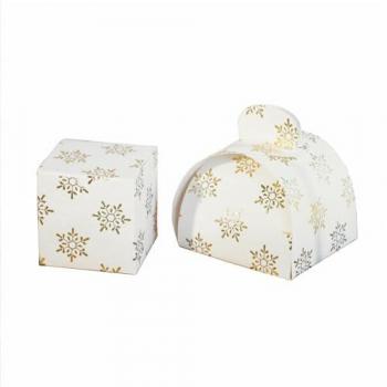 Mirabeau Geschenkband Geschenkbox 2er Set Hartsfield weiß/gold