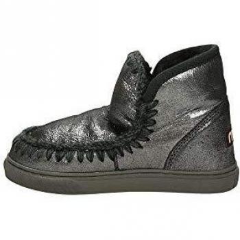 MOU sneaker Eskimo microglitter negro
