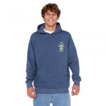Rip Curl Search Icon Sudadera con Capucha Azul para Hombre