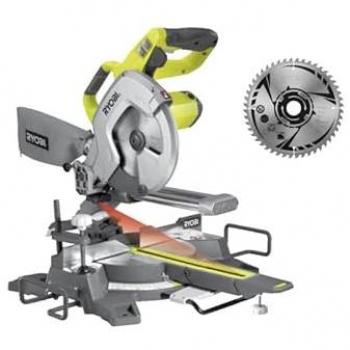Troncatrice Radiale Elettrica Ryobi EMS216L - 1500W - 216mm - Lama in Metallo Duro - SB216K16T48A1
