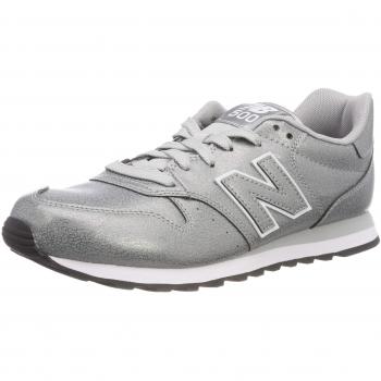New Balance 500W, Zapatillas Lifestyle Mujer, Plateado, 38 EU