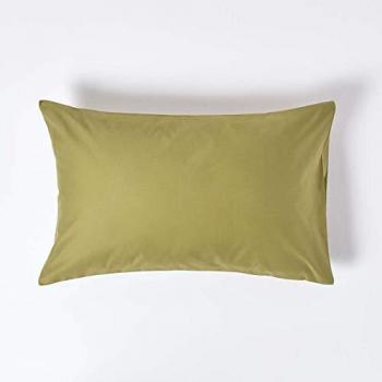 Olive Green 1000 Thread Count Egyptian Cotton Pillowcase