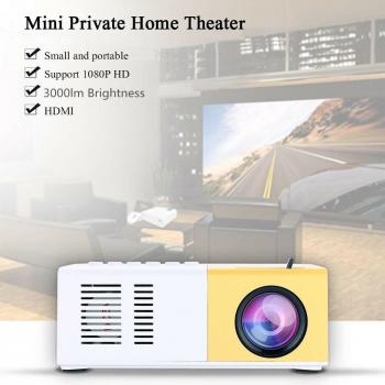 1080P Mini Projector J9 for Multimedia Home Theater with VGA USB HDMI