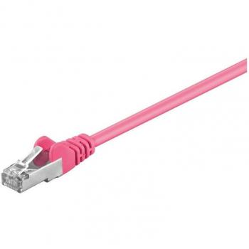 Cavo di rete Cat5e FTP 10m Magenta schermato