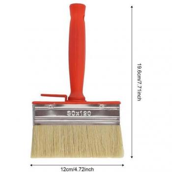 4Pcs Plastic Handle Paint Brush for Art and Oil Painting