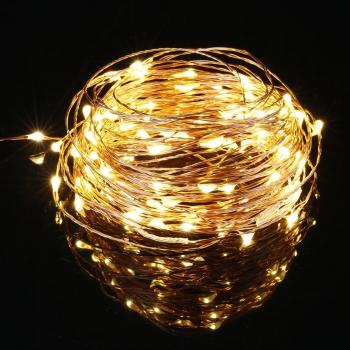 ICOCO Cadena de Luces LED Decorativas Navidad con Forma de Lágrima