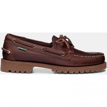 Sebago Ranger Waxy Donkerbruine Bootschoenen - 43.5