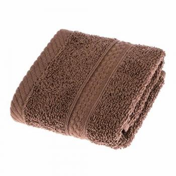 Premium Turkish Cotton Face Towel in Chocolate