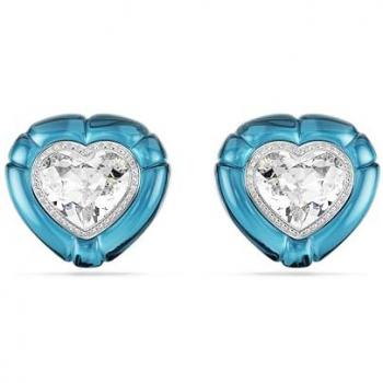 Clip Orecchini Dulcis Rosa Blu Rodio
