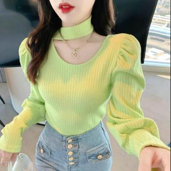 Pull Cardio Semi-Haut Ajouré Femme