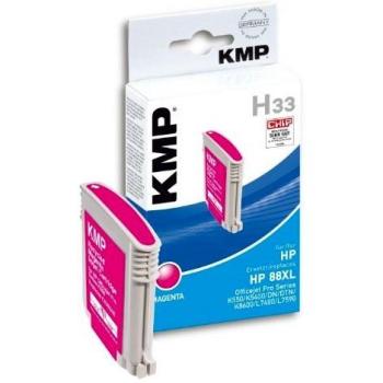 Druckerpatrone ersetzt HP88XL / C9392AE als recycelte Originalpatrone mit 17 ml Inhalt für HP, Farbe: magenta