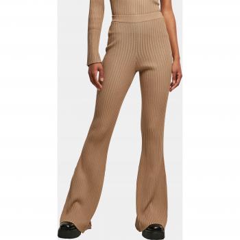 Urban Classics Women's Flared Rib Knit Leggings - 4XL