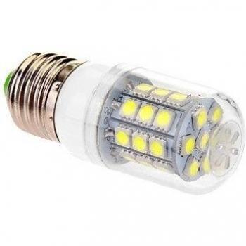 E27 6W 31x5060SMD 510LM 5500-6500K bombilla blanca fresca del maíz del LED