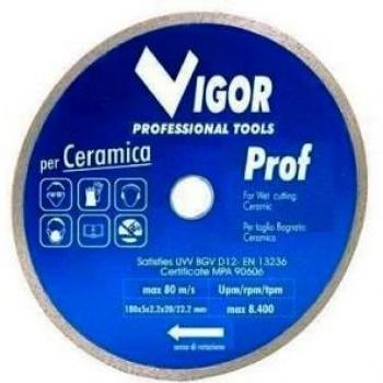 Dischi Diamantati Corona Continua Ramica Best-Quality Vigor Mm. 180X22
