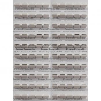 100 pcs White Fader Cap Knobs for Channel Cross Faders (Models 56, 57, 61, 62, 64, 68)