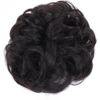 LVHAN Synthetic Curly Bun with Elastic Band