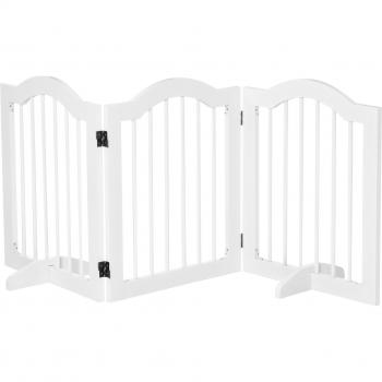 Pawhut Small Sized Wooden Pet Gate