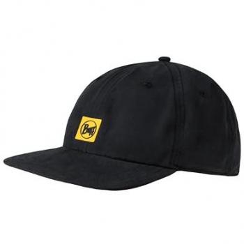 Buff Unisex Cap - Schwarze Baseballkappe mit Logo