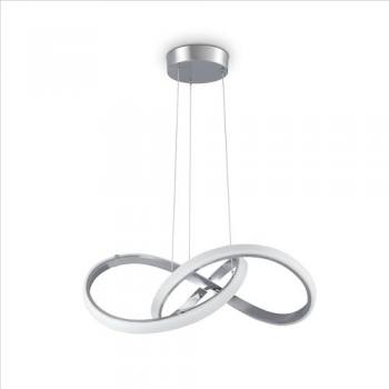 Luce Sospesa Moderno 5 in Cromosato Bianco – Paco Home