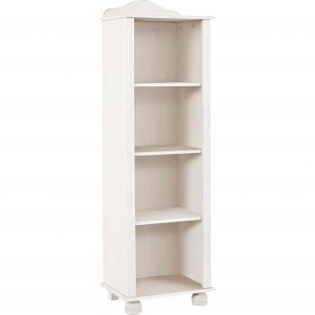 Étagère Murale Chic en Laque Blanche à 3 Niveaux