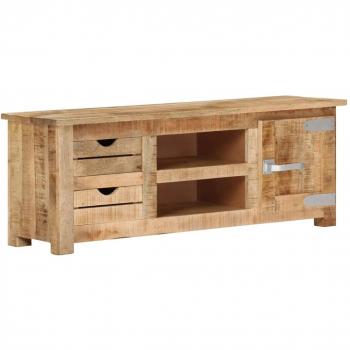 Vidaxl - TV Cabinet 110x30x40 cm Rough Mango Wood