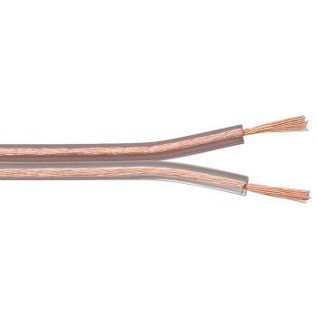 Krang Cable Paralelo 2x0,50mm Cca Transparente 100m - Alta Calidad