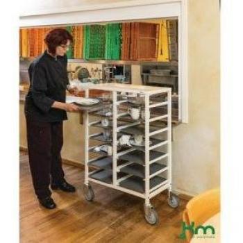 Konga Stainless Steel Tray Trolley
