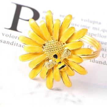 Hebilla de Flores Abeja – Set de 2