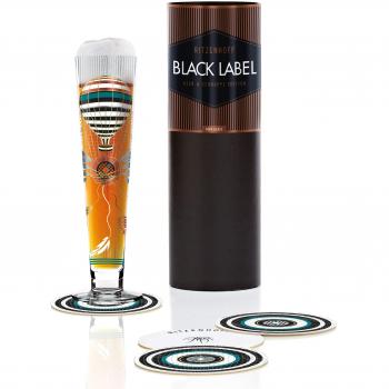 Petra Mohr RITZENHOFF Bierglas 300 ml – Black Label Edition