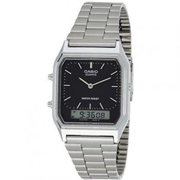 Casio AQ-230A-1DMQYES Mens Classic Combi Watch - Silver FAULTY SL9
